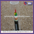 power cable, wth copper core, XLPE cable, low voltage 0.6/1KV cable, PVC/PE sheath